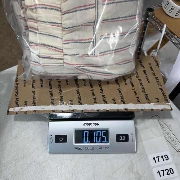 COPPER KEY PANTS WOMENS LARGE NATURAL STRIPED‎ BELTED WIDE-LEG CROPPED TROUSER - Picture 12 of 12